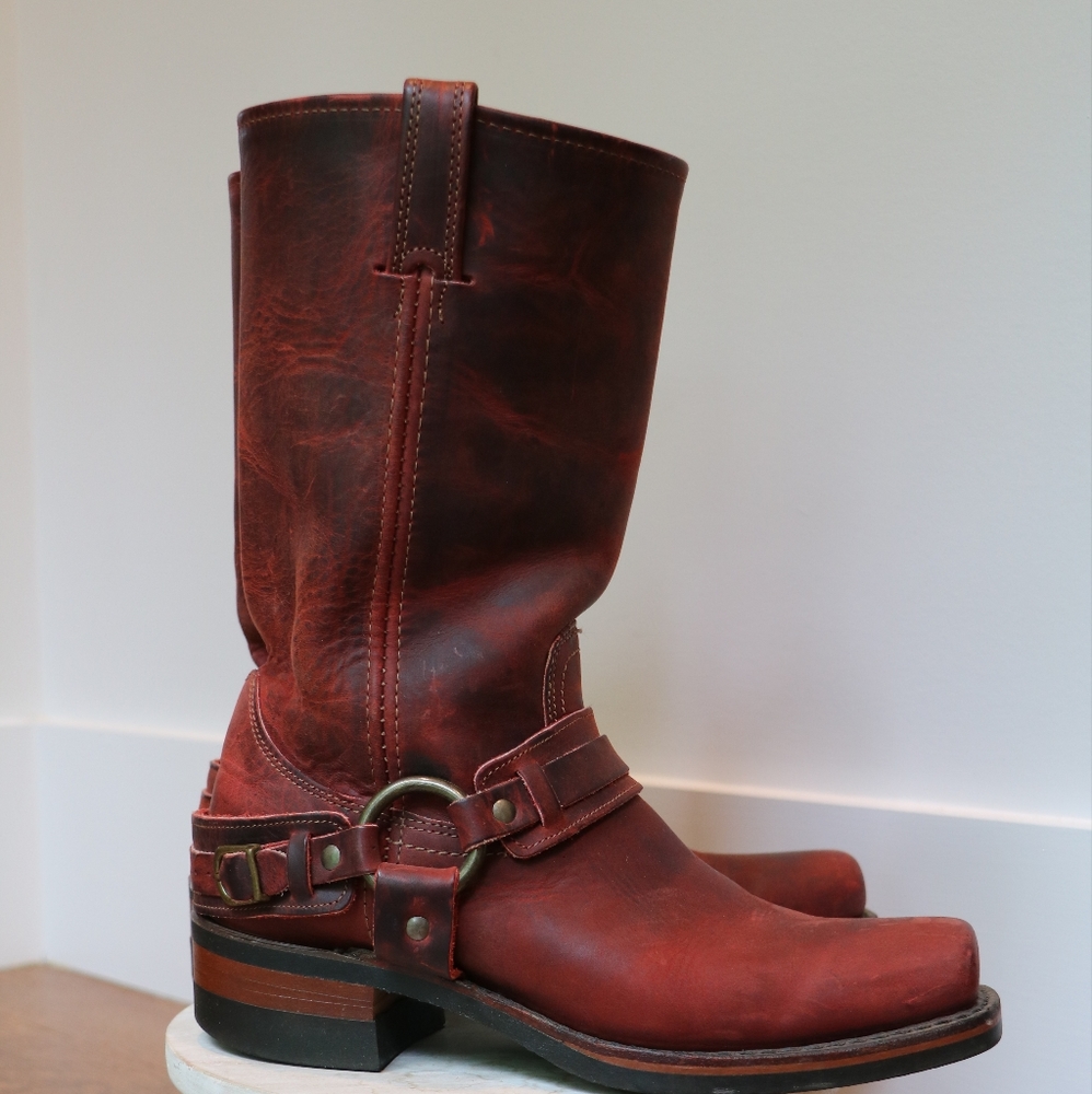 Gorgeous Frye Motorcross Badass Boots